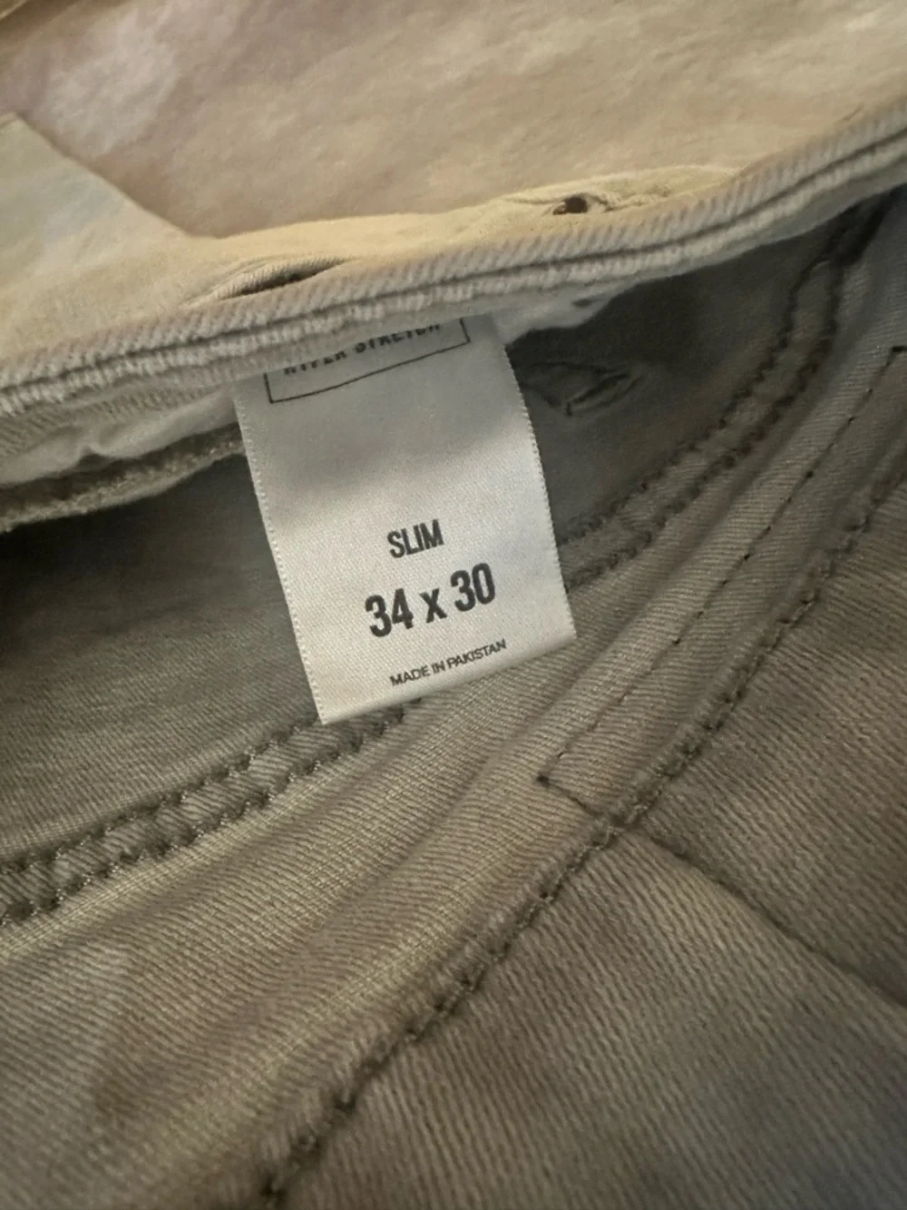 Express Men Jeans Slim Light Gray jeans - Picture 3 of 6